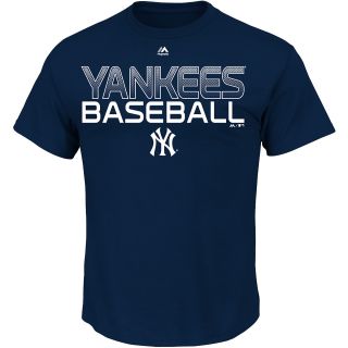 MAJESTIC ATHLETIC Mens New York Yankees Game Winning Run T Shirt   Size 2xl,