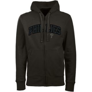 Antigua Philadelphia Phillies Mens Signature Full Zip Hooded Sweatshirt   Size: