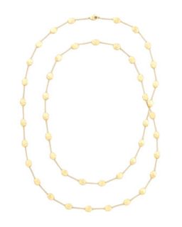 Siviglia 18k Gold Long Station Necklace, 36L   Marco Bicego   Gold (18k )