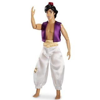 Disney Classic Prince Aladdin Doll in Peasant Attire    12'' H: Toys & Games
