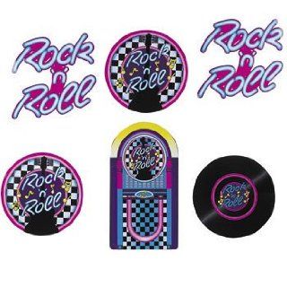 Rock 'N' Roll Cutouts   Party Decorations & Wall Decorations: Health & Personal Care
