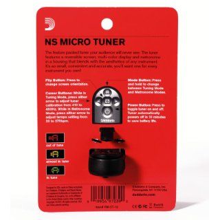 D'Addario NS Micro Clip On Tuner: Musical Instruments