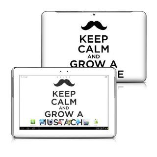 Keep Calm   Mustache Design Protective Decal Skin Sticker for Samsung Galaxy Tab 2 (10.1 inch) P5100 Tablet Computers & Accessories