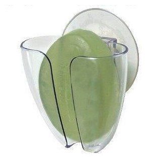 "ABC Products"   InterDesign ~ Suction Cup   Soap Holster (Keeps the soap dry).: Beauty