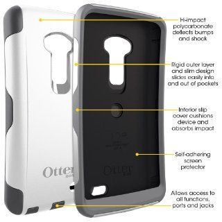 OtterBox Commuter Series Carrying Case for LG G Flex   Frustration Free Packaging   Glacier (White/Gunmetal Grey): Cell Phones & Accessories