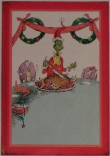Greeting Card Christmas Dr. Seuss Grinch "Wishing You Reasons to Celebrate and Feast   One Hundred and Fifty two Million At Least": Everything Else