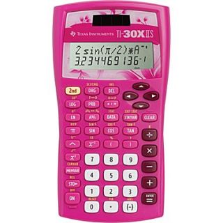 Texas Instruments TI 30X IIS Scientific Calculator, Pink