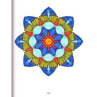 Mandala Designs: 101 Illustrations for Creative Coloring (Volume 1): Mary Robertson: 9781938519093:  Children's Books