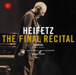 JASCHA HEIFETZ THE FINAL RECITAL(2B CD)(ltd.): Music