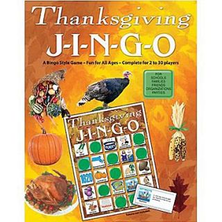 Gary Grimm & Associates Thanksgiving Jingo Game, Grades Kindergarten   7th