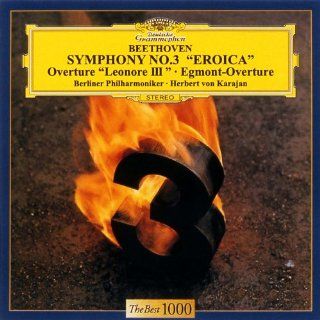 Herbert Von Karajan / Berlin Philharmonic Orchestra   Beethoven: Symphony No.3 Eroica .Leonore Overture Iii / Egmont Overture [Japan LTD CD] UCCG 5014: Music