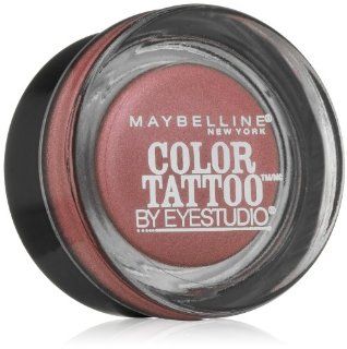 Maybelline New York Eye Studio Color Tattoo Metal 24 Hour Cream Gel Eyeshadow, Inked In Pink, 0.14 Ounce : Eye Shadows : Beauty