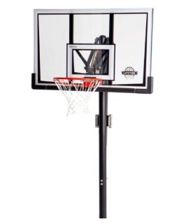 Lifetime 52 Inch Shatter Proof Adjustable In Ground Basketball System   In Ground Hoops