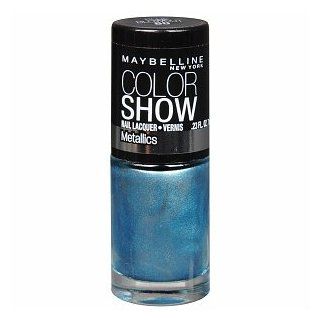 Maybelline Color Show Nail Lacquer   Blue Blowout   0.23 oz : Nail Polish : Beauty