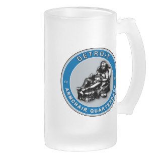 The Armchair Quarterback Detroit Football Mug