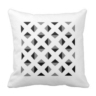 Modern Optical Illusion Pattern Pillows
