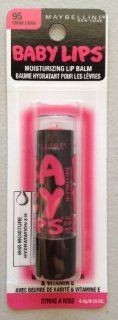 Maybelline New York Baby Lips Balm Electro, Strike A Rose, 0.15 Ounce : Lip Balms And Moisturizers : Beauty