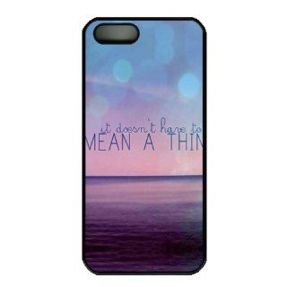 custom DIY Iphone 5S case, MEAN A THIN diy Iphone 13S case: Cell Phones & Accessories
