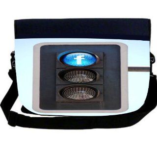 Rikki KnightTM Traffic Light Blue Neoprene Laptop Sleeve Bag: Office Products