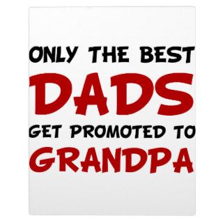 Promoted Grandpa Photo Plaques