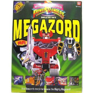 Power Rangers Deluxe Megazord Deluxe Action Figure: Toys & Games