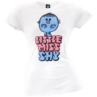 Little Miss   Shy Juniors T Shirt: Clothing