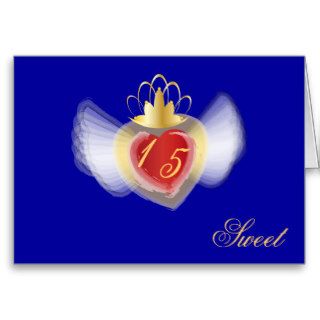 Sweet Fifteen Crowned Soul Invitation Customize Cards