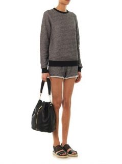 French terry cotton sweatshirt  T by Alexander Wang  MATCHES