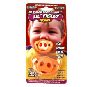 Spirit Lil Piglet Pacifier Pink One Size Fits Most: Beauty