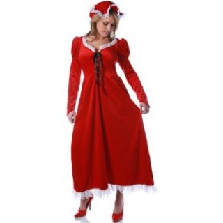 Adult Mrs. Claus Costume (Small): Clothing