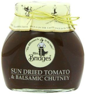 Mrs Bridges Sun Dried Tomato and Balsamic Chutney, 10 Ounce (Pack of 3) : Grocery & Gourmet Food
