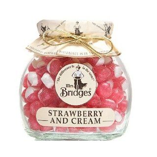 Mrs Bridges Candy, Strawberries and Cream, 7 Ounce : Hard Candy : Grocery & Gourmet Food
