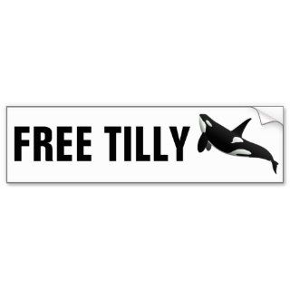 Free Tilly Bumper Sticker
