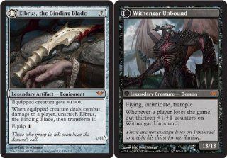 Magic: the Gathering   Elbrus, the Binding Blade // Withengar Unbound (147)   Dark Ascension: Toys & Games