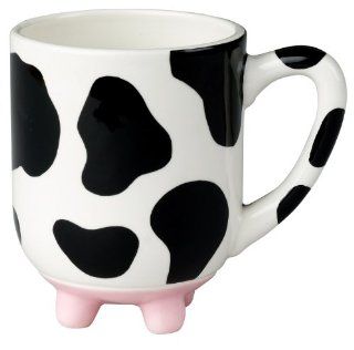 Boston Warehouse Udderly Cows Mug: Coffee Cups: Kitchen & Dining