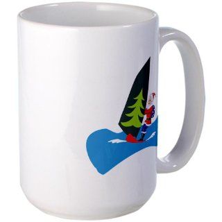CafePress Surfing Large Mug Large Mug   Standard: Kitchen & Dining