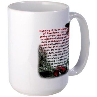 Clark Griswold rants, Christmas Vacation Large Mug Large Mug by CafePress: Kitchen & Dining