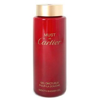 Cartier Must De Cartier Smooth Shower Gel For Women 200Ml/6.75Oz : Bath And Shower Gels : Beauty