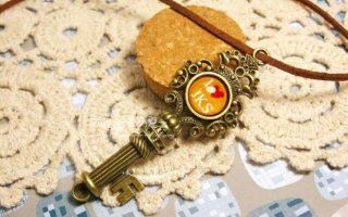 Jang Keun Suk JANG KEUN SUK necklace (I LOVE JKS) antique necklace gift box Myself Store 115 jkslove (japan import): Toys & Games