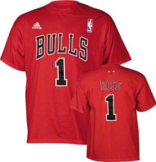 NBA Chicago Bulls Derrick Rose Short Sleeve Name & Number Tee   R4A3Rt B Toddler : Sports Fan T Shirts : Clothing