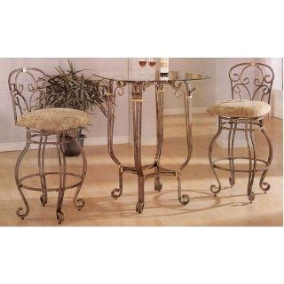 3pc "antique Style"casual Bar Table/chair   Home Bar And Bar Stool Sets