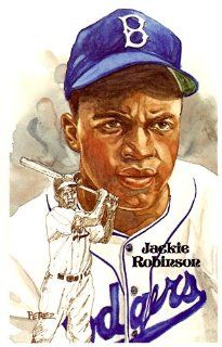 JACKIE ROBINSON Perez Steele Hall of Fame Postcard Unsigned   Near Mint : Sports Related Trading Cards : Sports & Outdoors