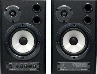 Behringer Speaker MS40 Digital 40 Watt Stereo Near Field Monitors: Musical Instruments