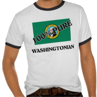 100 Percent Washingtonian T Shirts