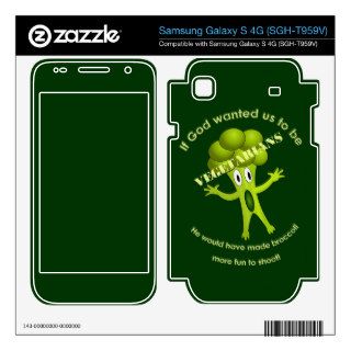 Funny Vegetarian Quote Samsung Galaxy S Skin