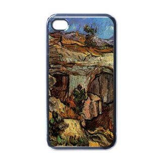 Entrance To A Quarry Near Saint Remy By Vincent Van Gogh Black iPhone 5 Case: Cell Phones & Accessories