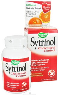 Natures Way   Sytrinol  Cholesterol Control   120 Softgels