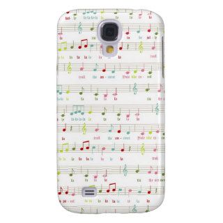 Deck the Halls Christmas Music Samsung Galaxy S4 Covers
