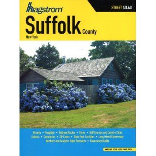Hagstrom Suffolk County, New York Street Atlas: 9781592450756: Books