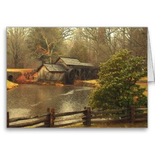 Old Mill Greeting Cards